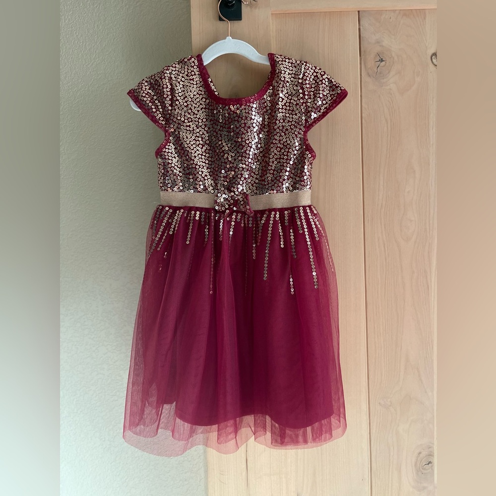Size 6 little girls sequined dress